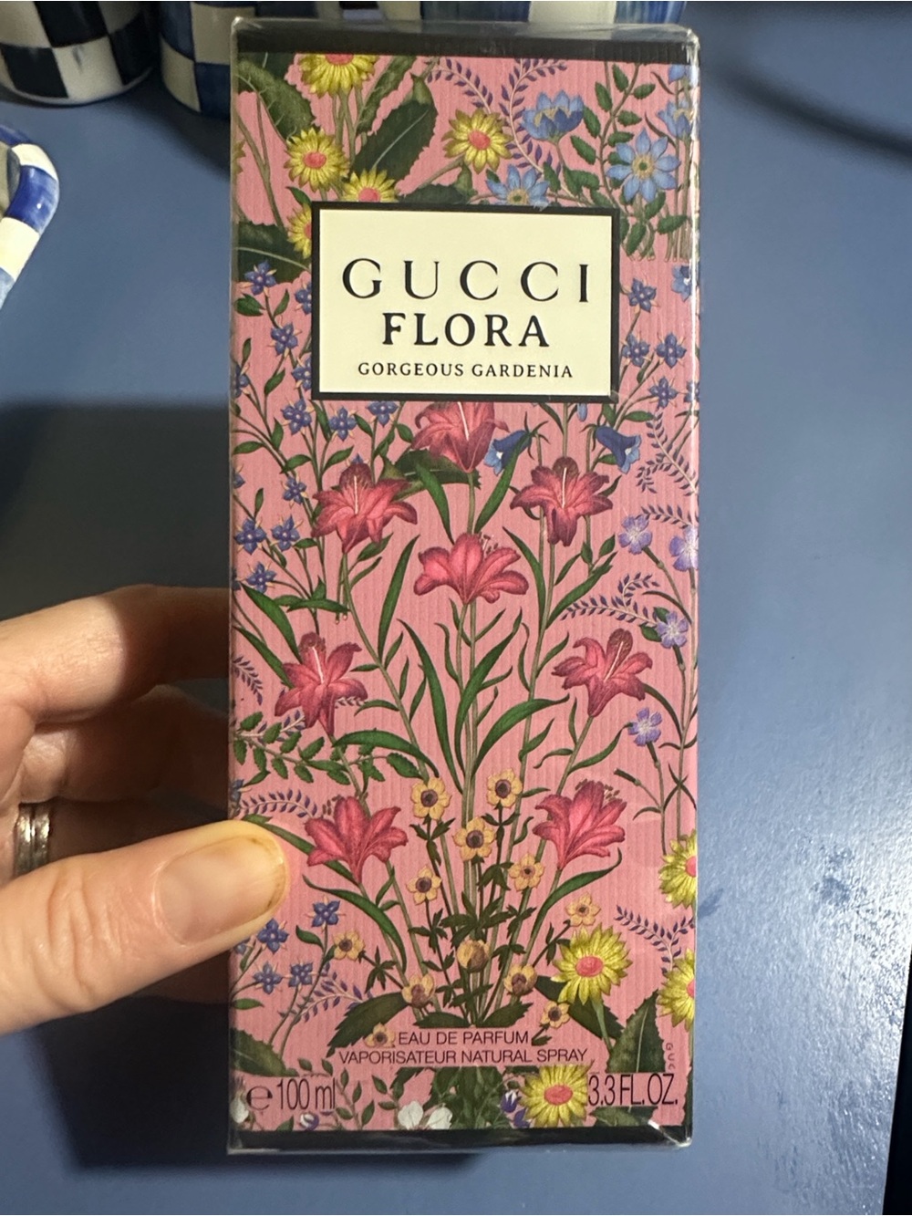 Gucci Flora Gorgeous Gardenia Pink Floral Box 100 ML - Picture 1 of 2